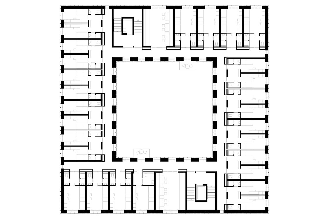 Bild zum Projekt Neubau Schülerwohnheim Biberach