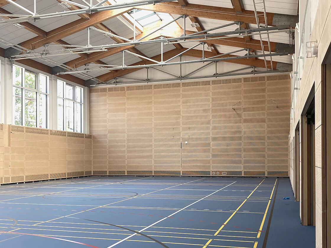 Bild zum Projekt Sporthalle Staatliche Realschule Obergünzburg